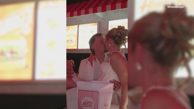  Whata-wedding? More like ‘Wittaburger’ wedding! DFW native, Royals shortstop Bobby Witt Jr. has Whataburger themed reception