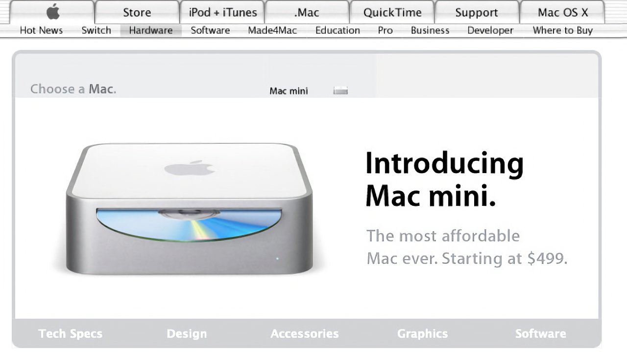  Twenty years of the Mac mini, the little Mac that could