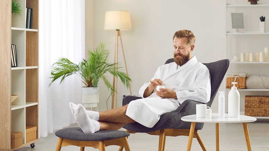 Unwind in warmth with these top fleece robes for men
