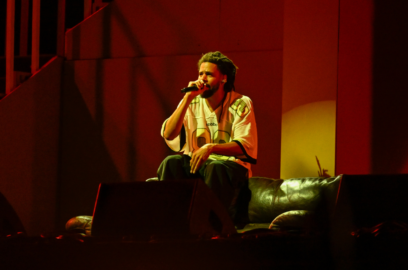  J. Cole Shows Love to Ye Before Performing ‘Work Out’ at Dreamville Festival 2025