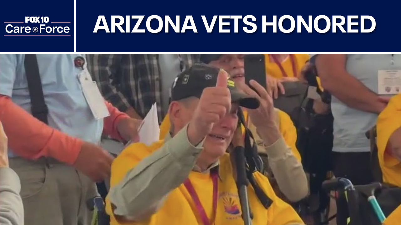  33 veterans return to Arizona after Honor Flight
