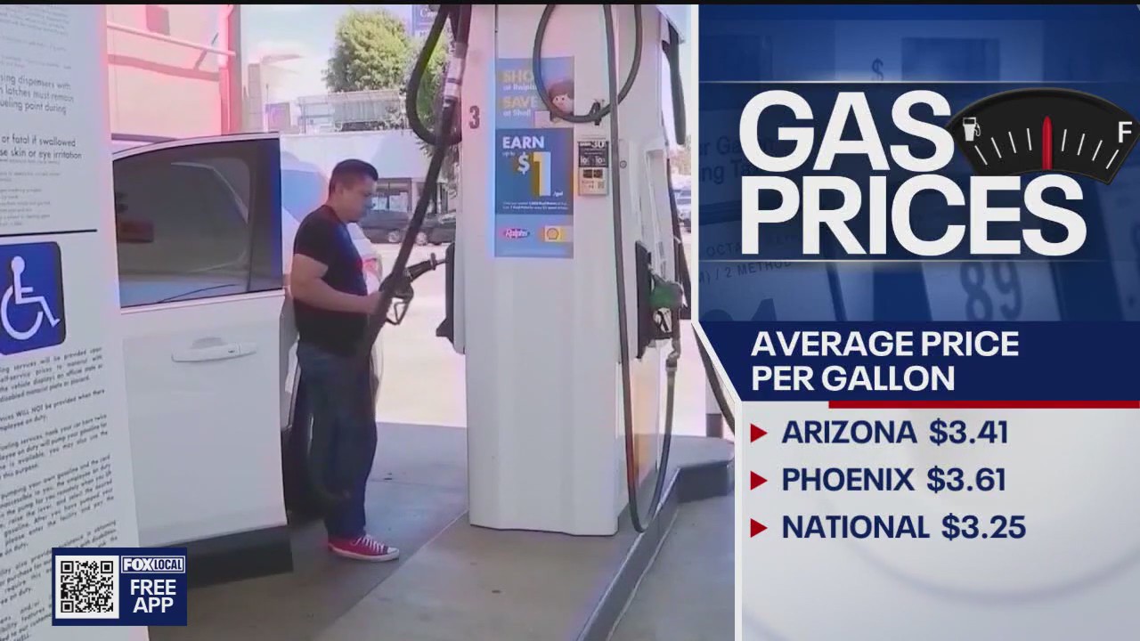  Gas prices on the rise in Arizona