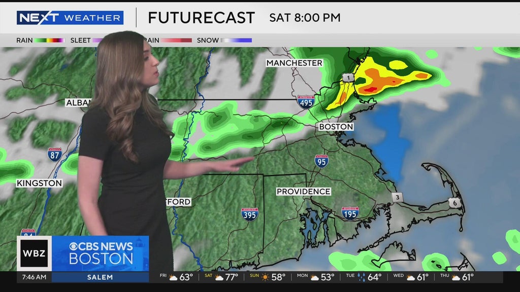 Next Weather: WBZ mid-morning forecast for April 18, 2025