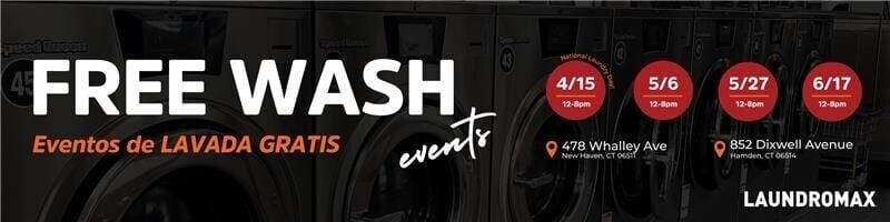 Laundromax Celebrates 1 Year with Free Wash Events!
