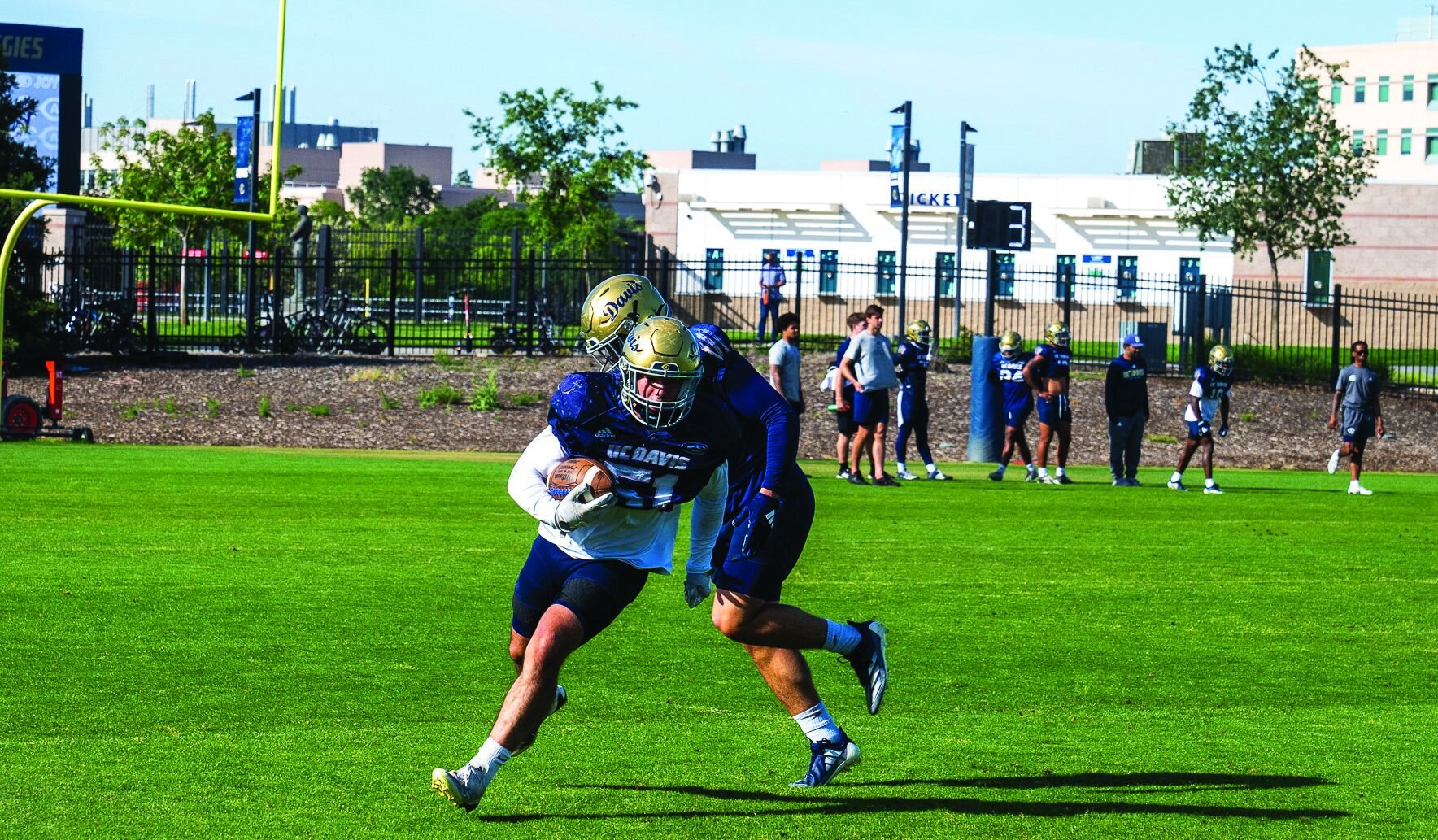 Aggie football prepares for spring game