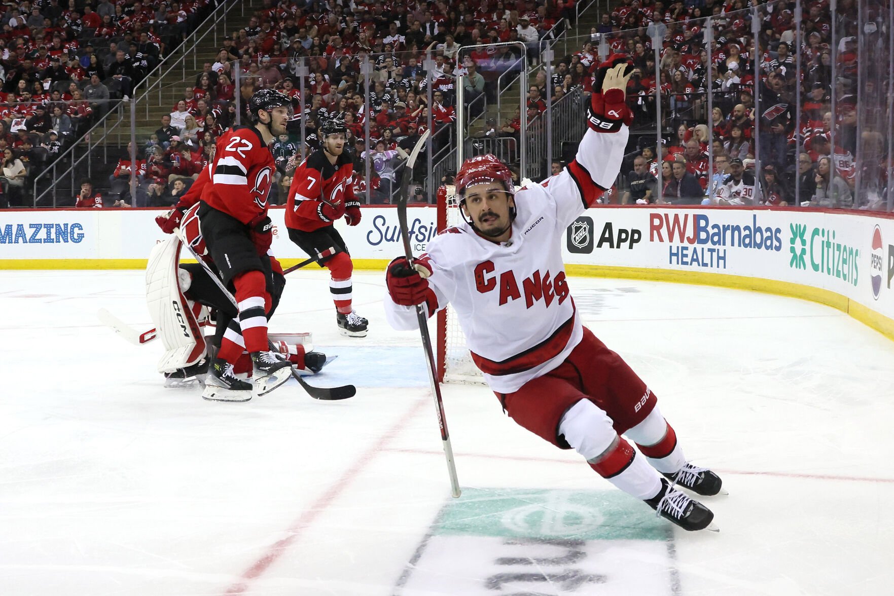 Devils strike back against Hurricanes with double-OT win in NHL playoff series