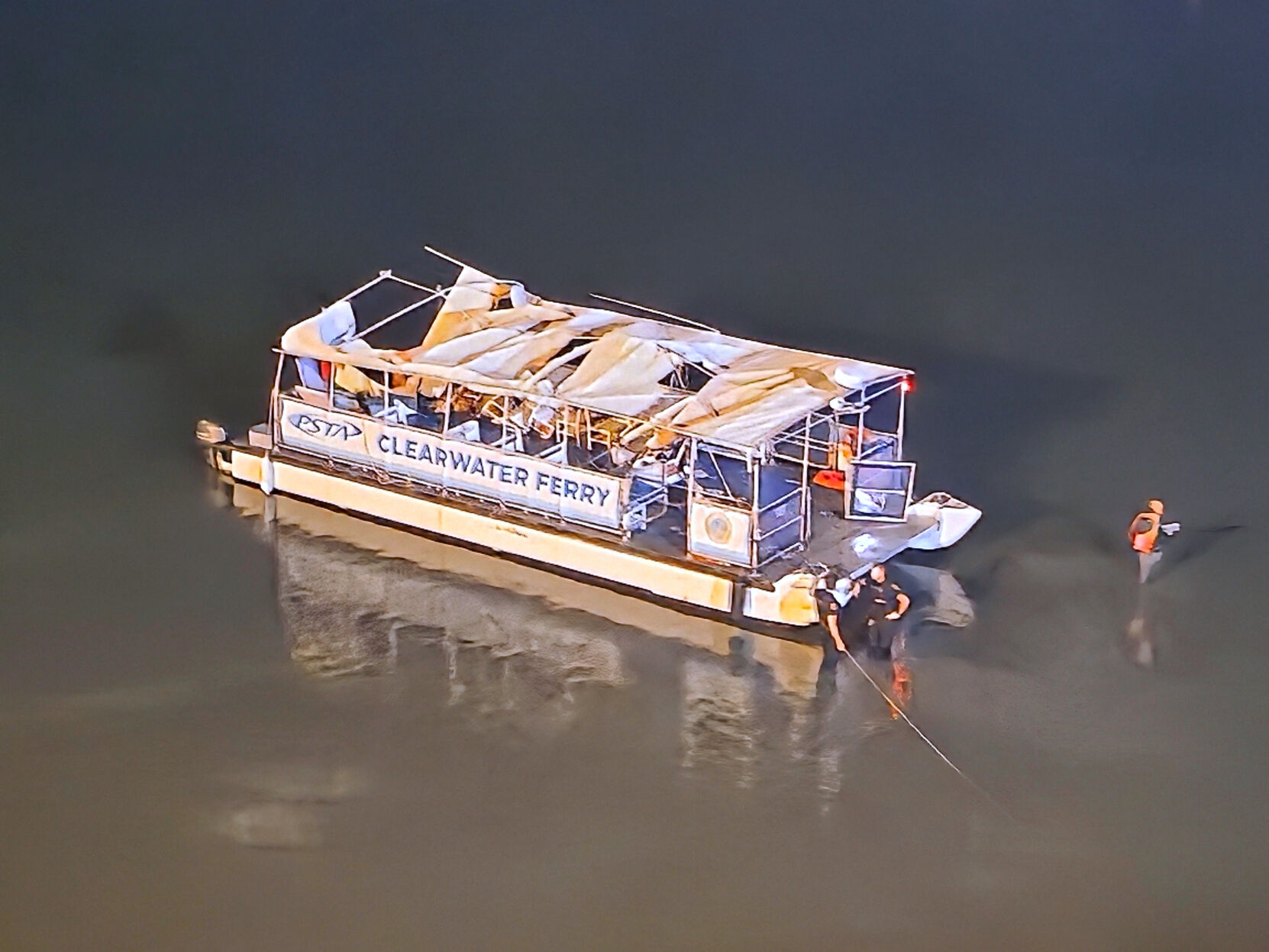 1 dead as Florida authorities declare a ‘mass casualty’ in boat crash near Clearwater bridge