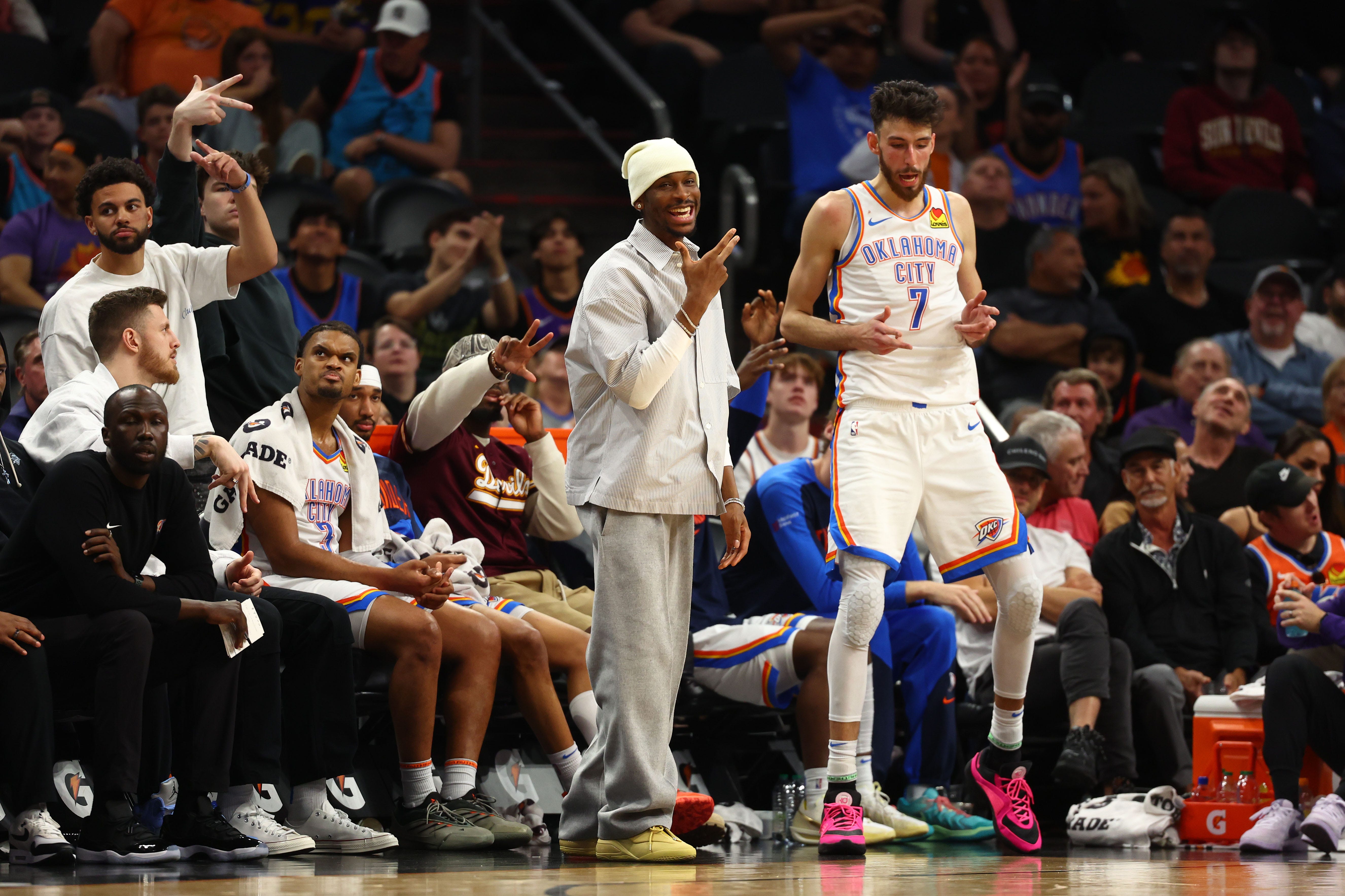 Photos: Best images from Thunder’s 125-112 win over Suns