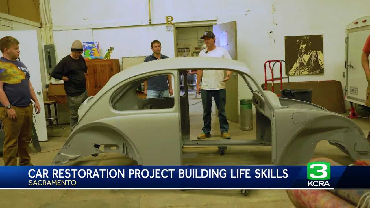  Car restoration project in Sacramento helps build life skills for people with disabilities