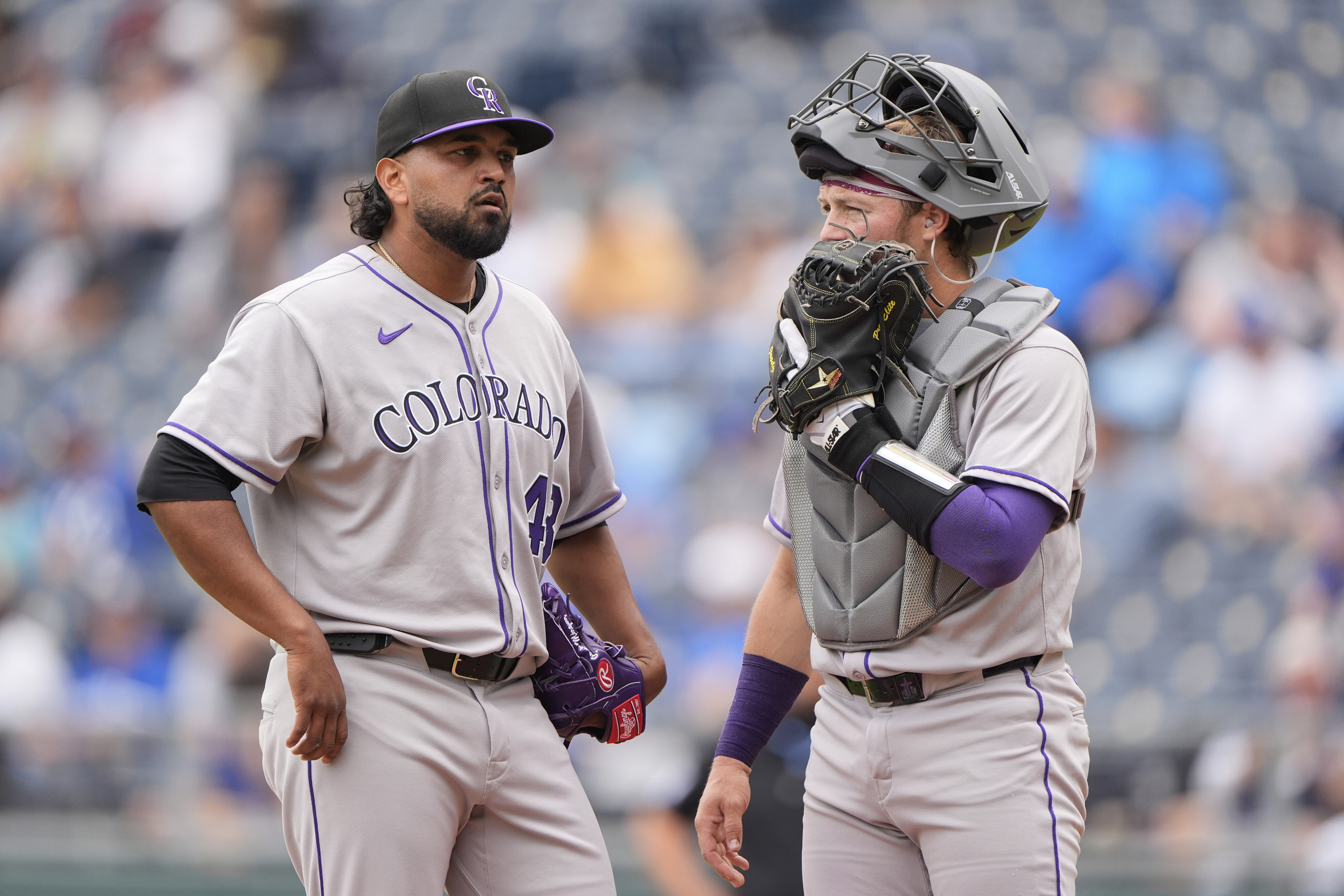 Rockies tie franchise record with 13th straight road defeat as German Marquez, Chase Dollander falter in Kansas City
