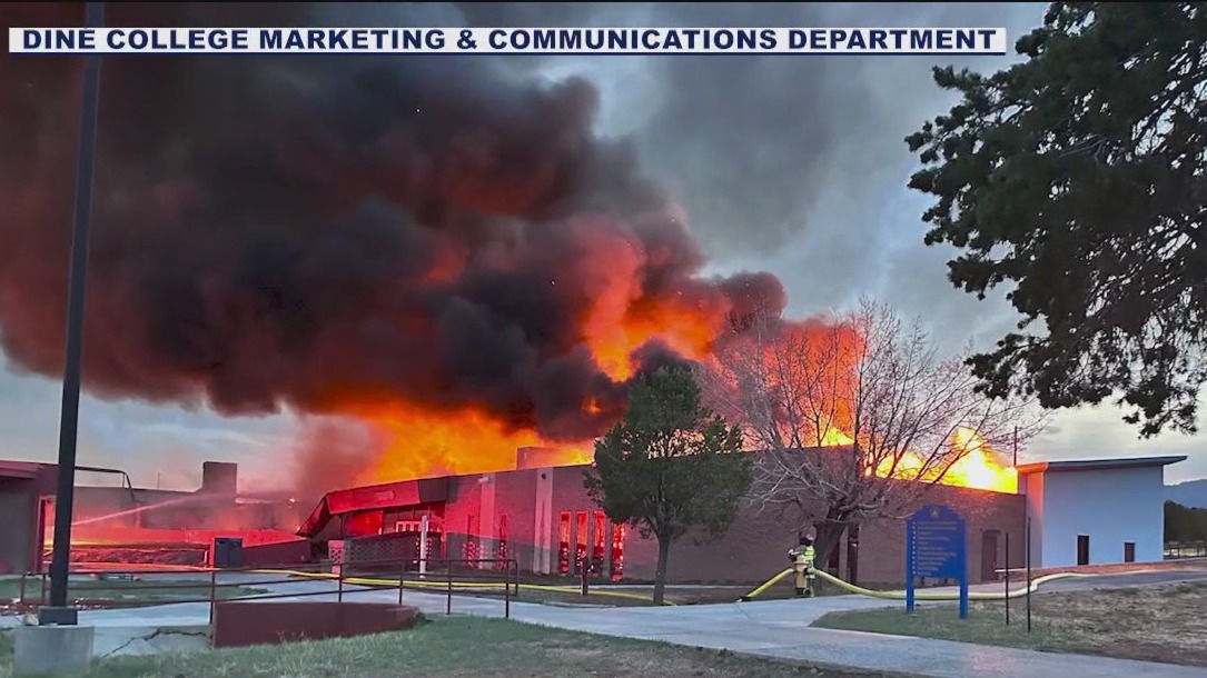 Diné College on Navajo Nation closed after fire