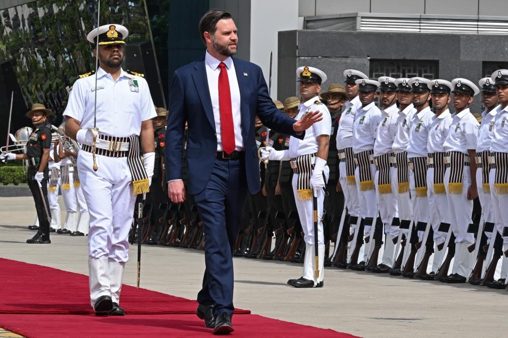  US Vice President JD Vance In India For Tough Talks On Trade