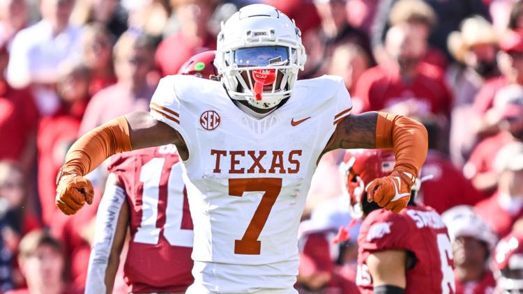  Former Longhorn Jahdae Barron picked by the Denver Broncos in the first round of the 2025 NFL Draft