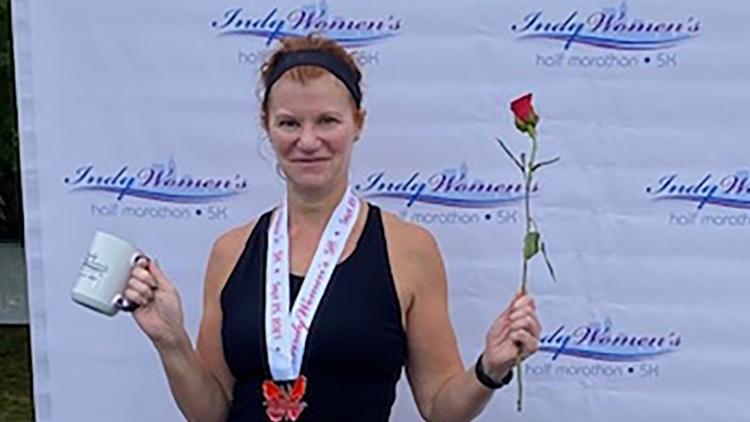 From the ICU to the Indy Mini, one woman celebrates a run years in the making