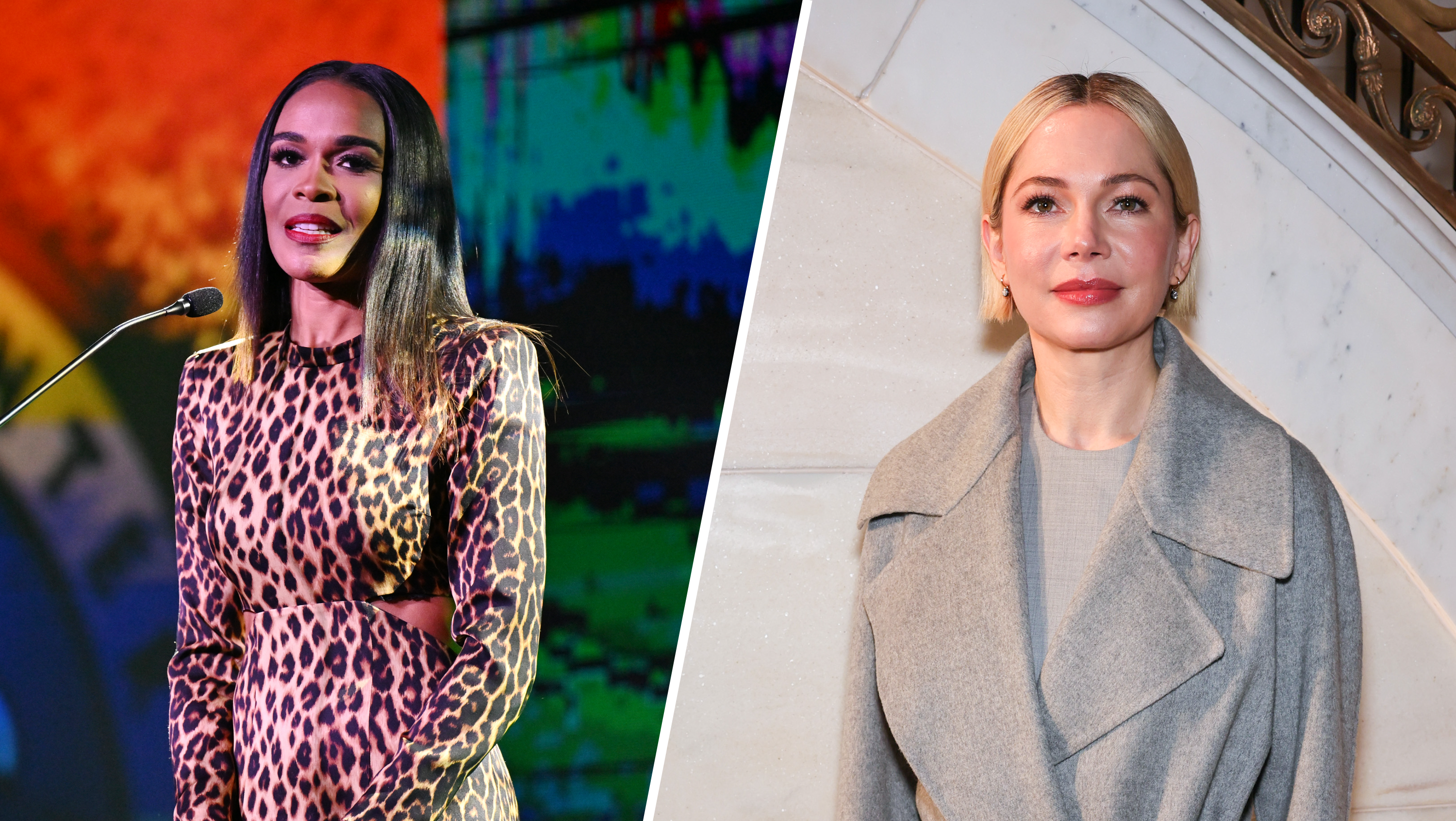  Singer Michelle Williams and actress Michelle Williams finally meet
