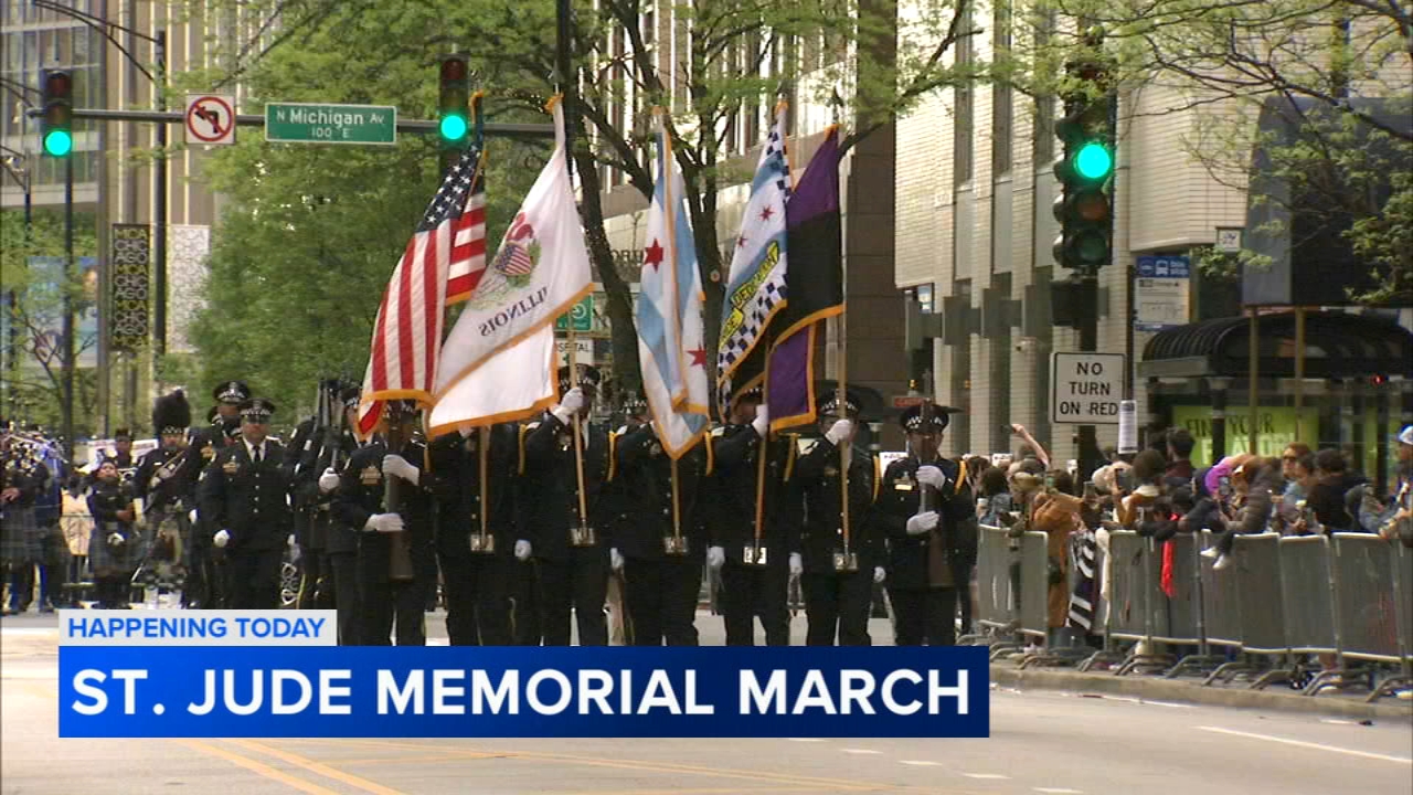St. Jude Memorial March 2025 honors fallen CPD officers