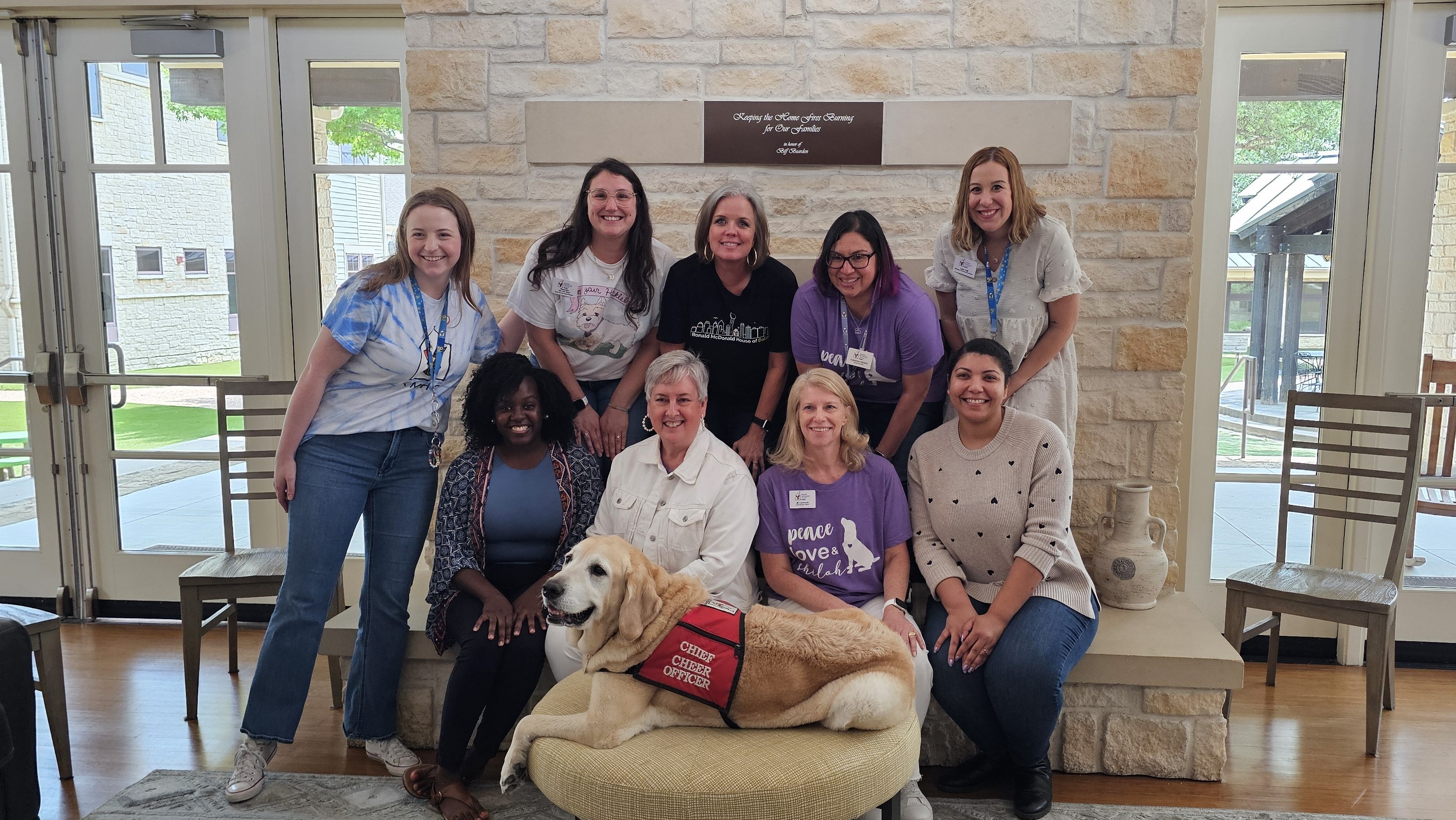  Ronald McDonald House of Dallas celebrates retirement of a beloved team member