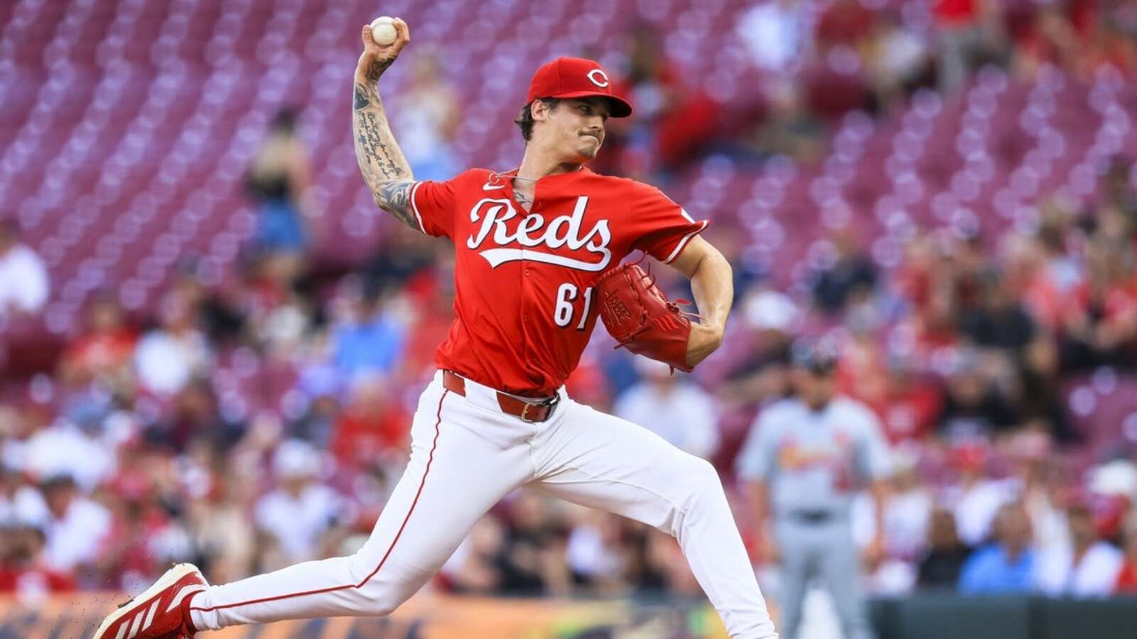  Facing Astros, Reds pitcher Chase Petty looks to improve on MLB debut