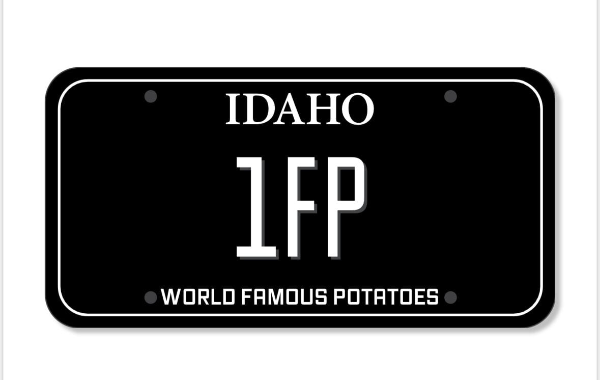  Idaho brings back retro ‘famous potatoes’ license plates