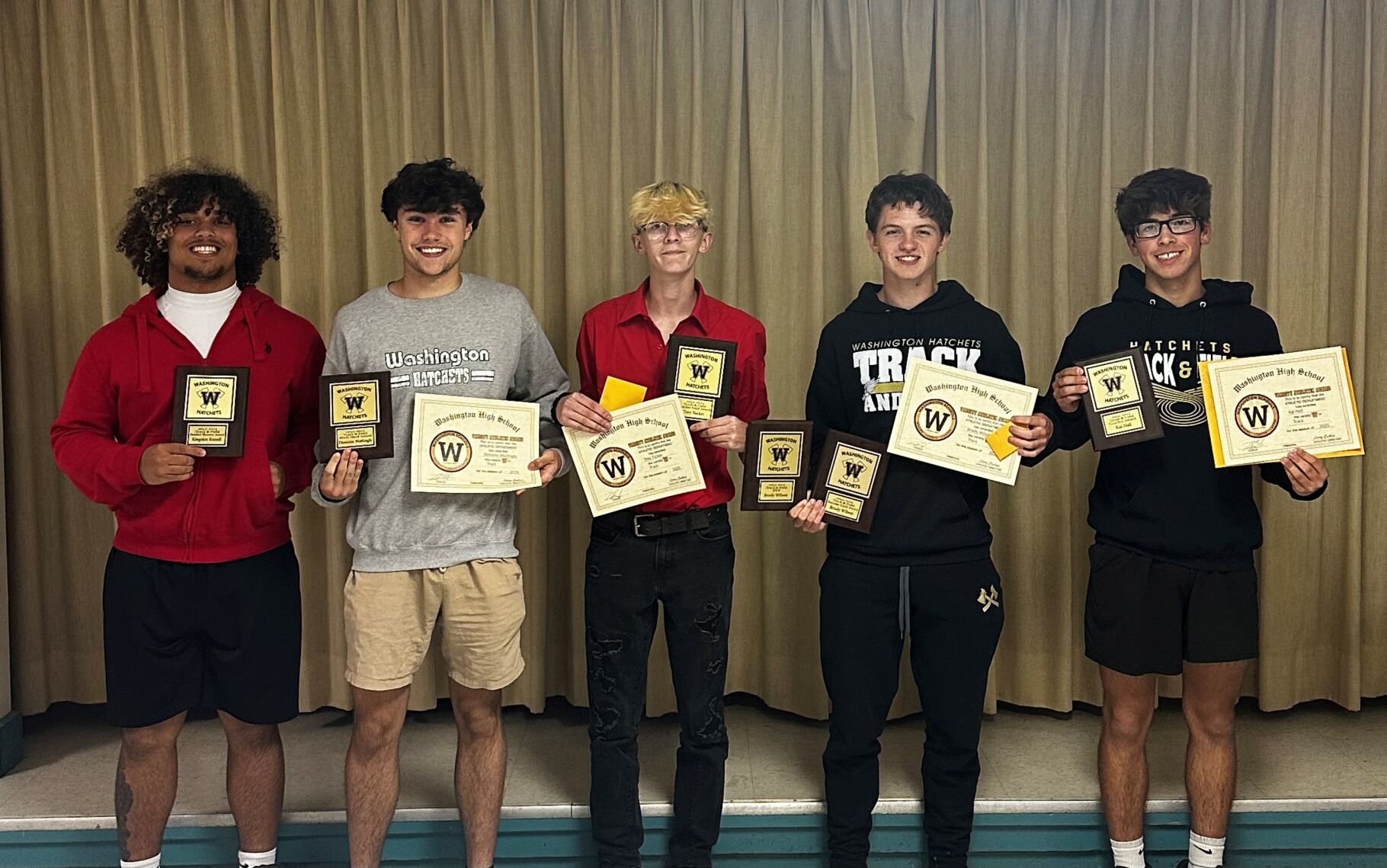  Hatchet Award winners