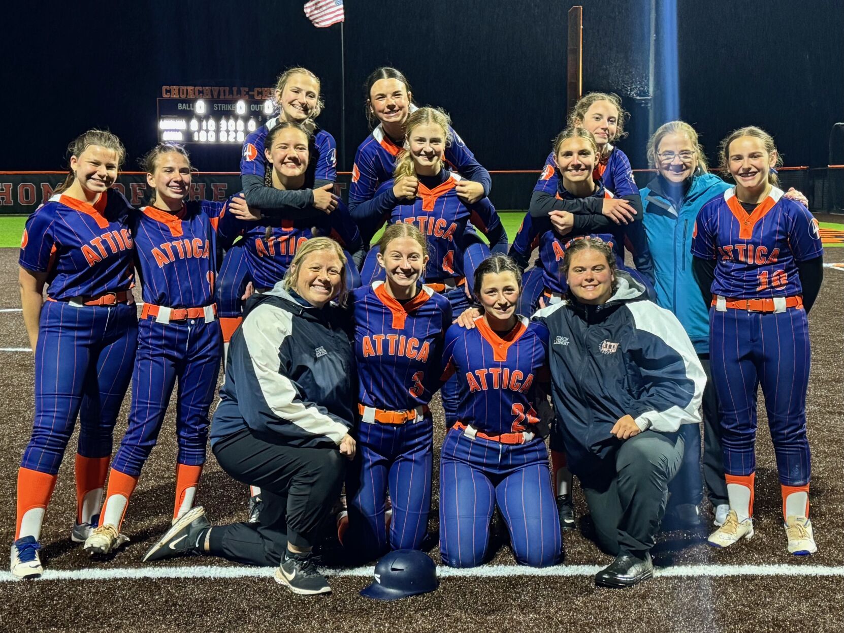 SEC. V SOFTBALL: Mills, Attica roll in ‘B2’ opener