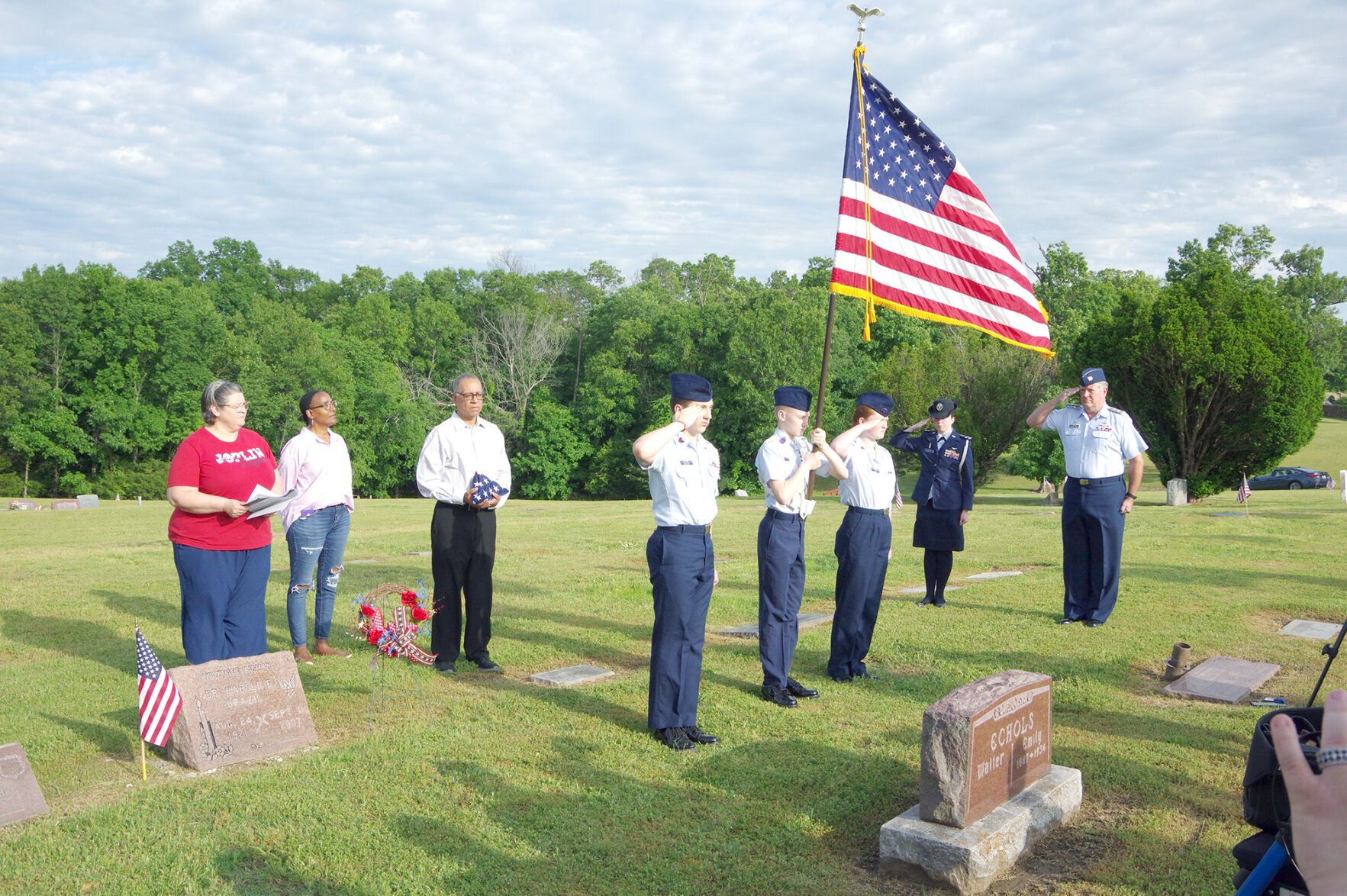  Residents gather to remember Tuskegee Airman from Joplin