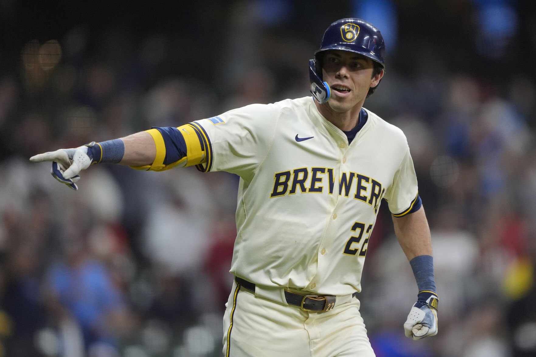 Yelich’s walk-off grand slam could be a sign that his slow start is coming to an end