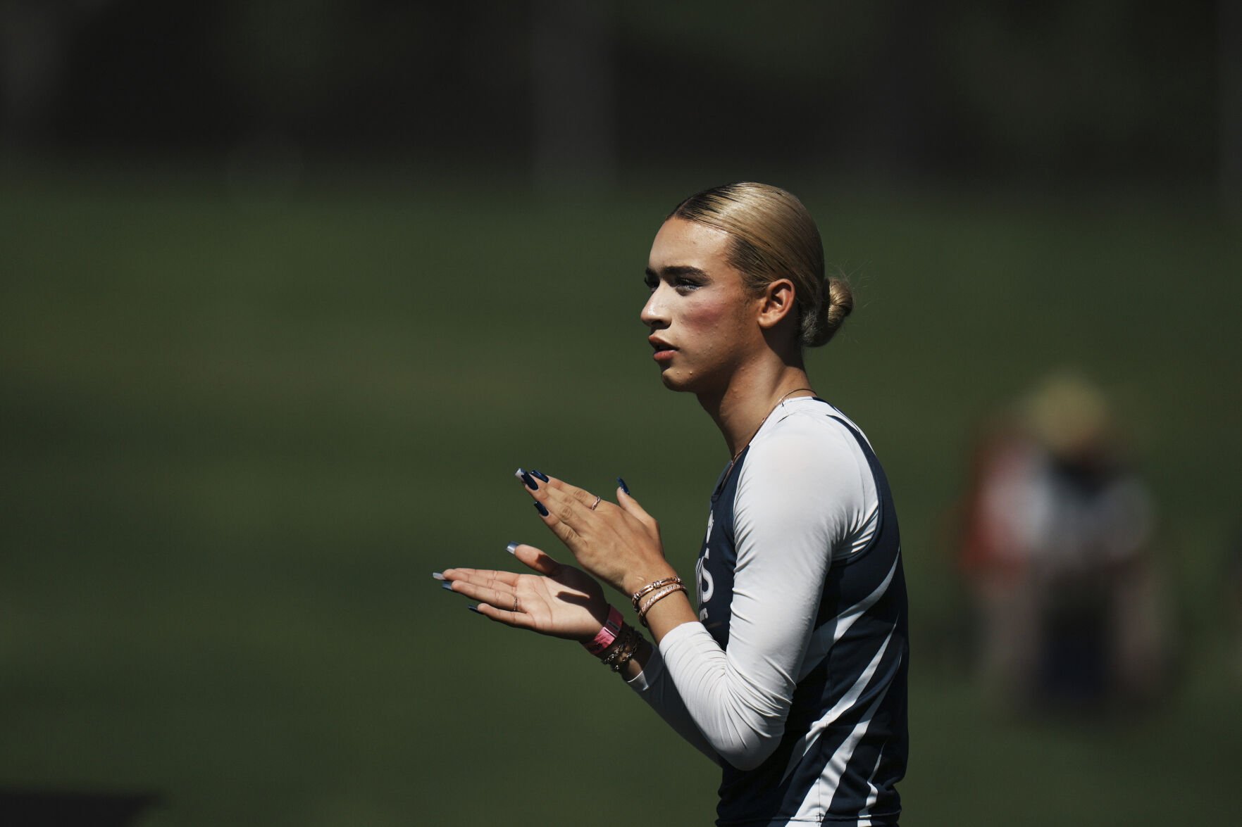  California track-and-field championships draw limited protest over trans student’s participation