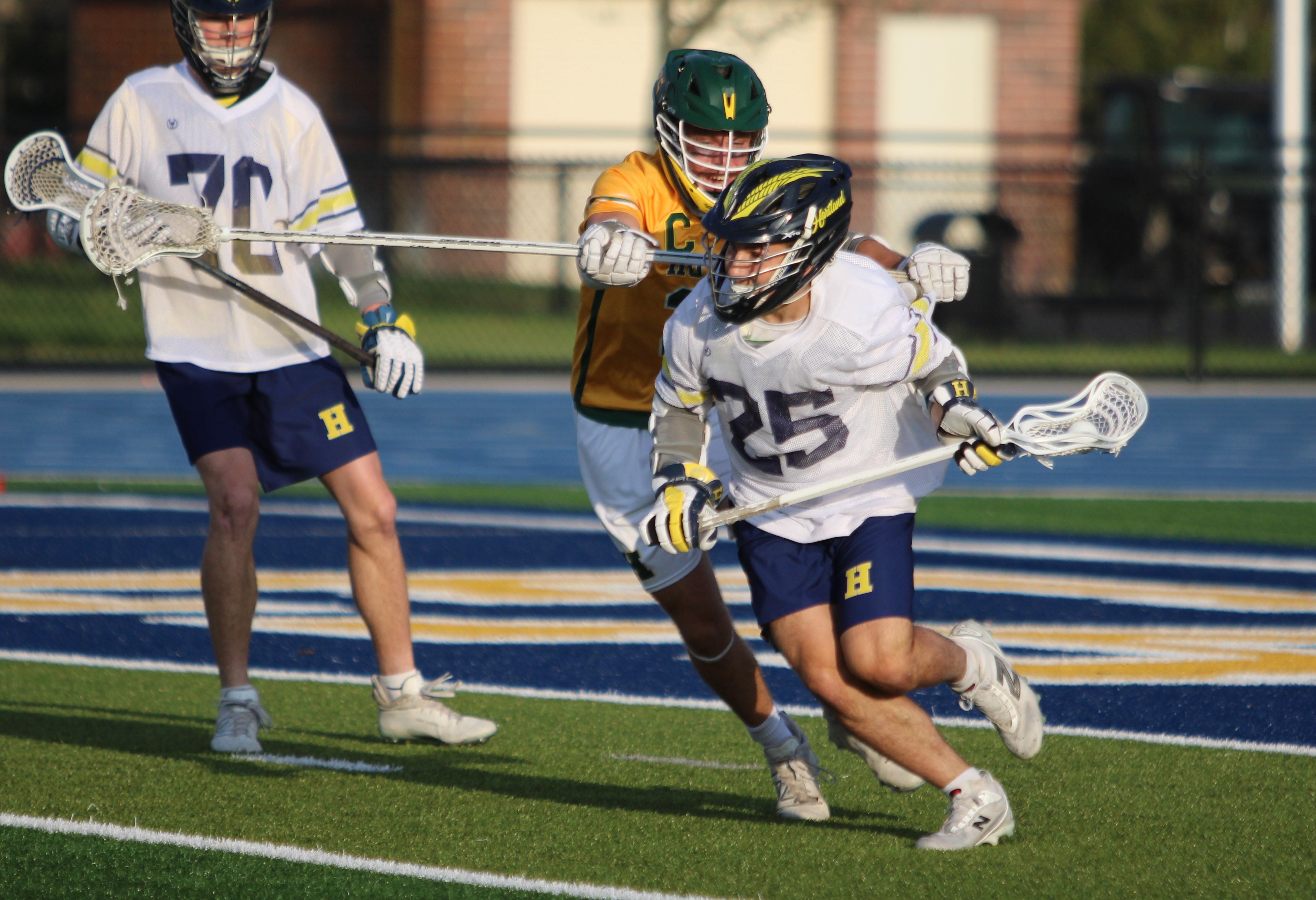 Monday’s top performers: Hartland preps for Brighton with boys lacrosse rout of Howell