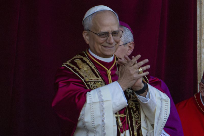  New pope is selected, first American ever