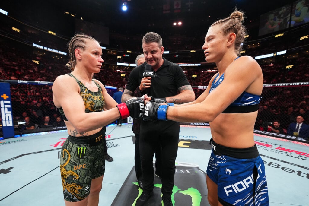 Valentina Shevchenko answers Manon Fiorot’s pre-UFC 315 ‘retirement’ wager after gritty co-main win