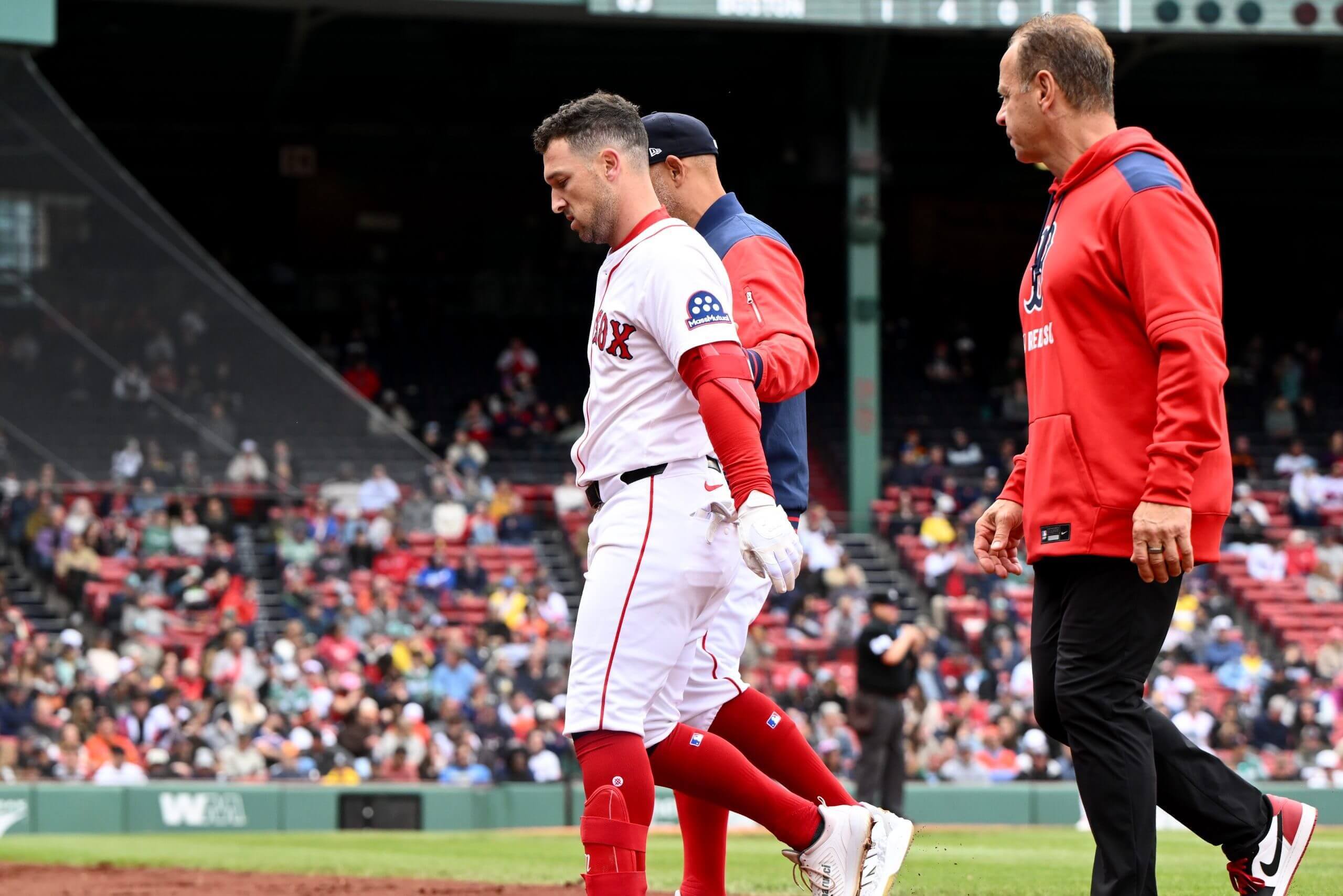 Alex Bregman injury concern lingers after Red Sox wallop Orioles in 19-5 victory