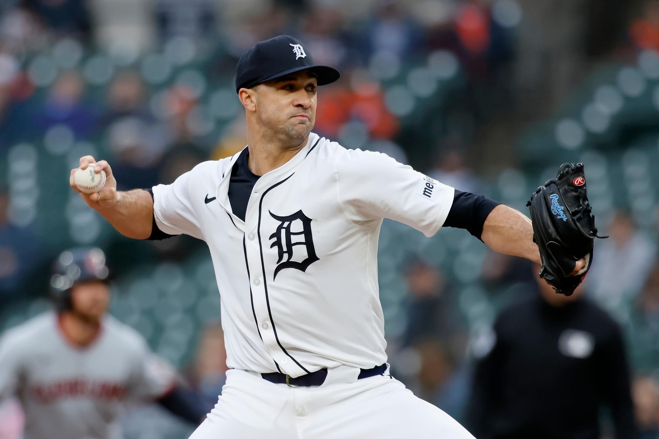 Santana’s 2-run double, Bibbe’s 7 scoreless innings help Guardians beat Tigers 7-0 in ALDS rematch