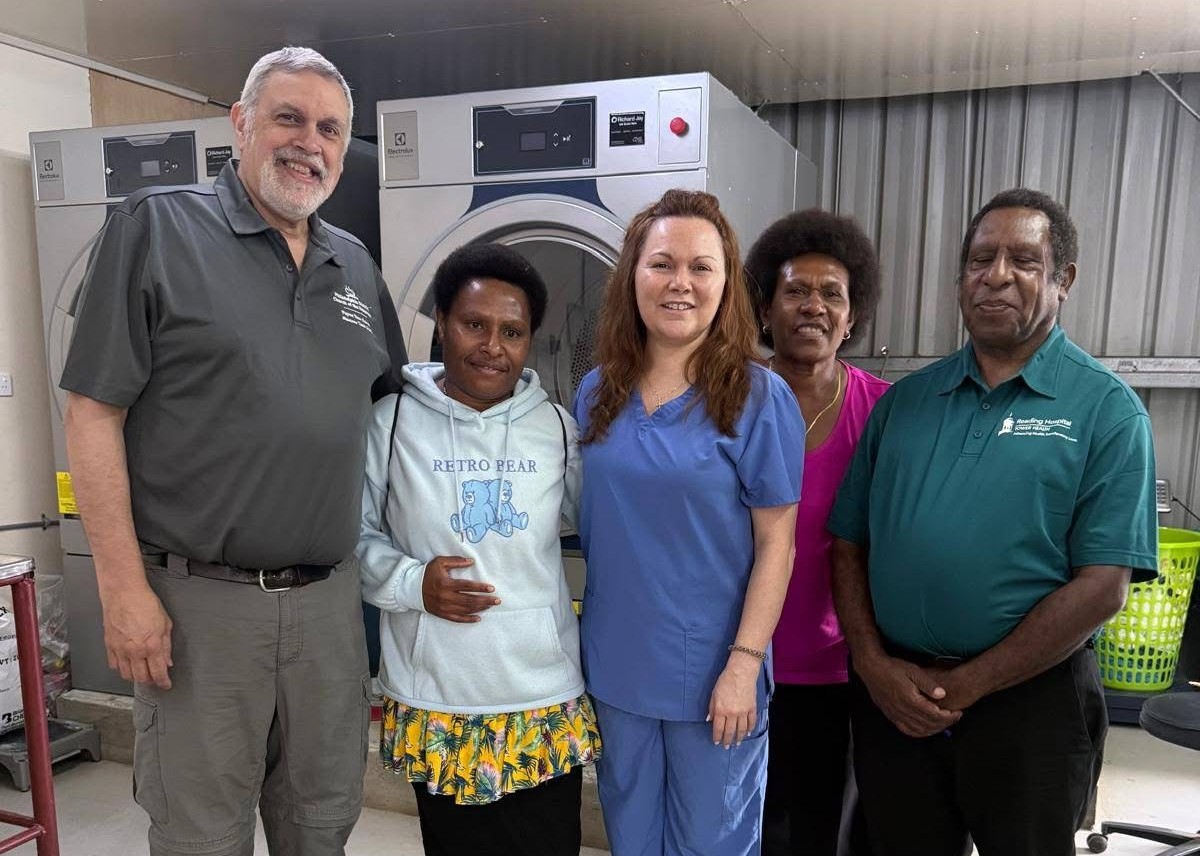  Chaplain at Reading Hospital trains hospital staff in Papua New Guinea