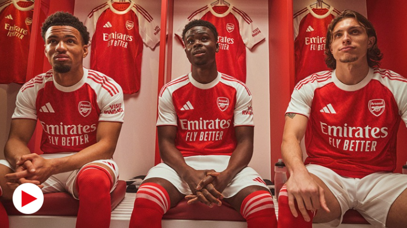 Arsenal officially launch 25/26 kit