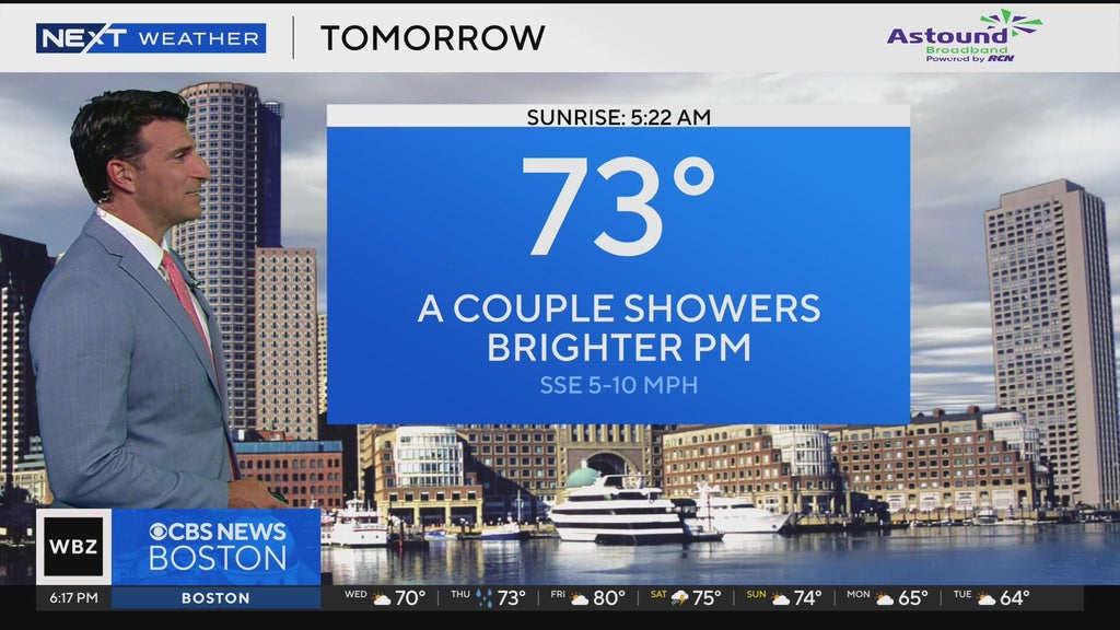 Next Weather: WBZ evening forecast for May 14