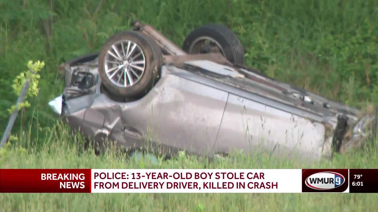 Police: 13-year-old boy killed in crash of stolen car