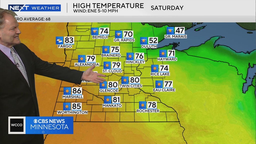 NEXT Weather: 5 p.m. forecast from May 8, 2025