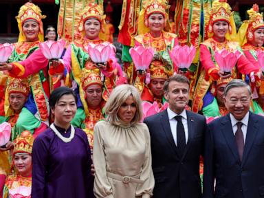  France’s Macron on a visit to Vietnam urges for greater cooperation