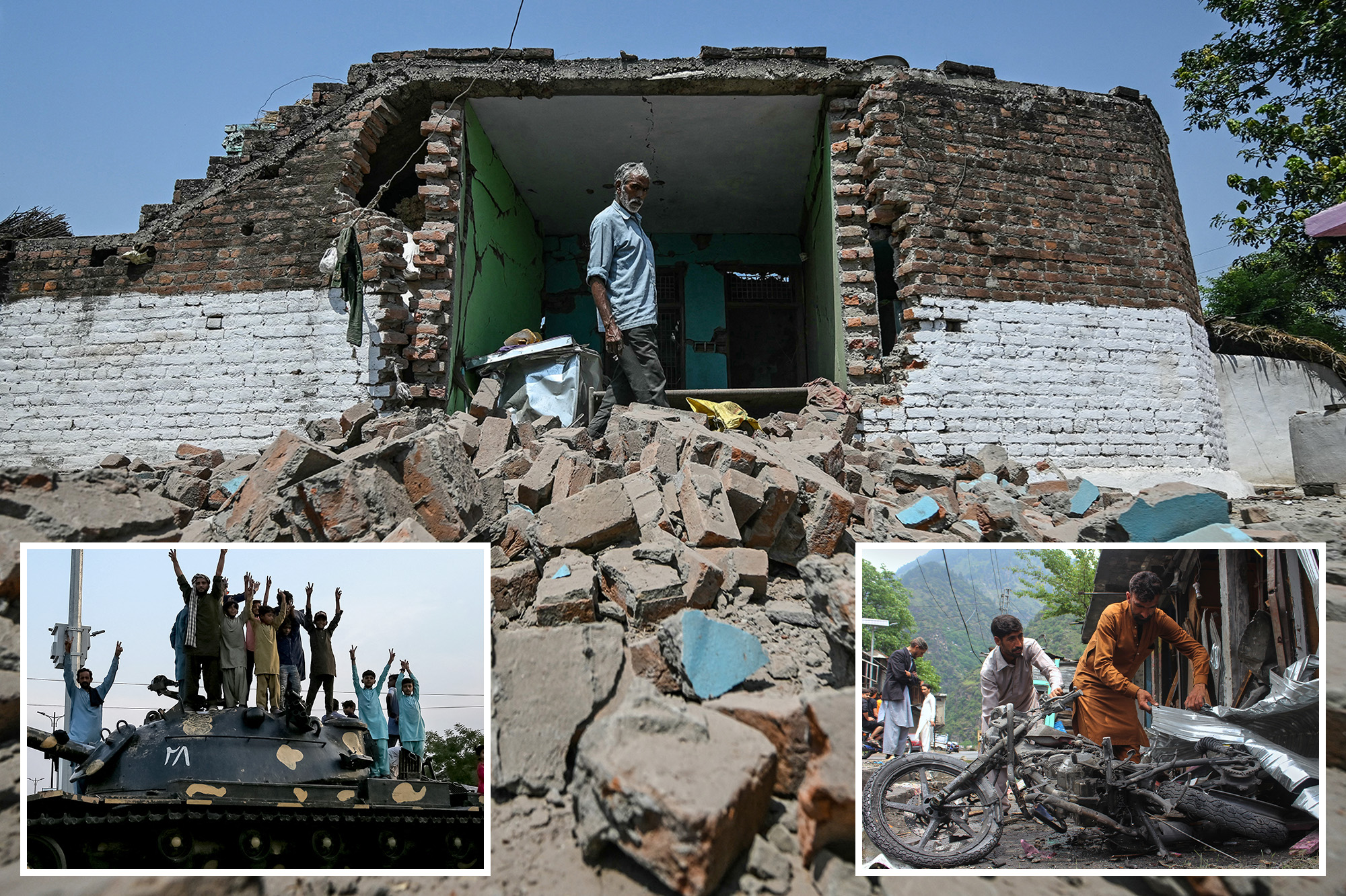  India-Pakistan ceasefire broken by overnight border crossfire in disputed Kashmir region