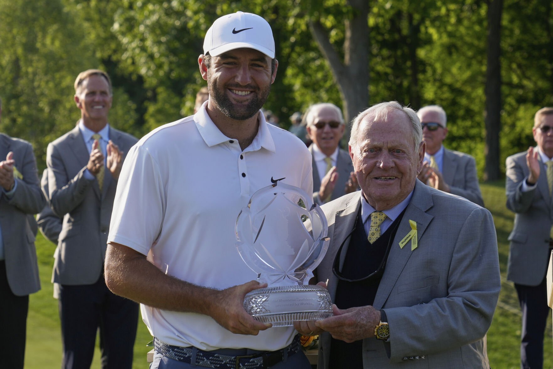 Scheffler in rare company after back-to-back Memorial wins