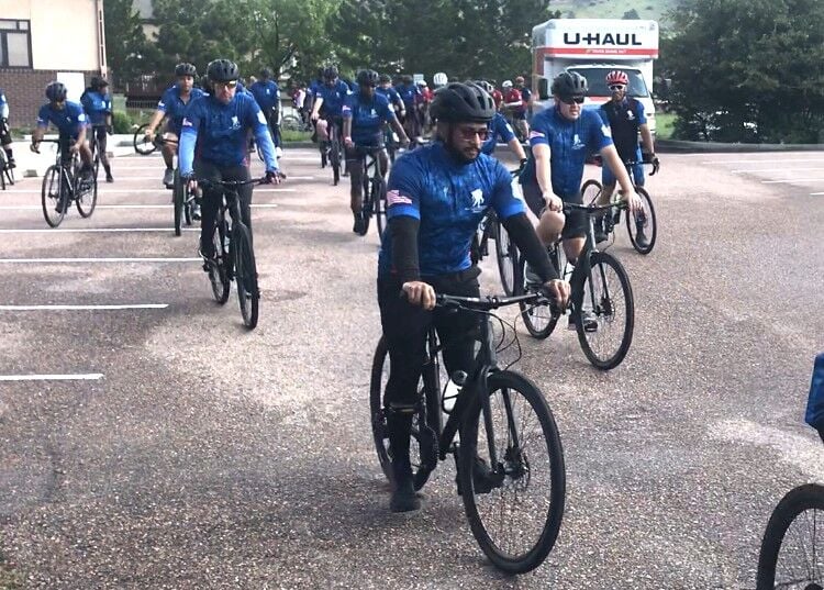  Wounded veterans ride through Colorado Springs as part of national program