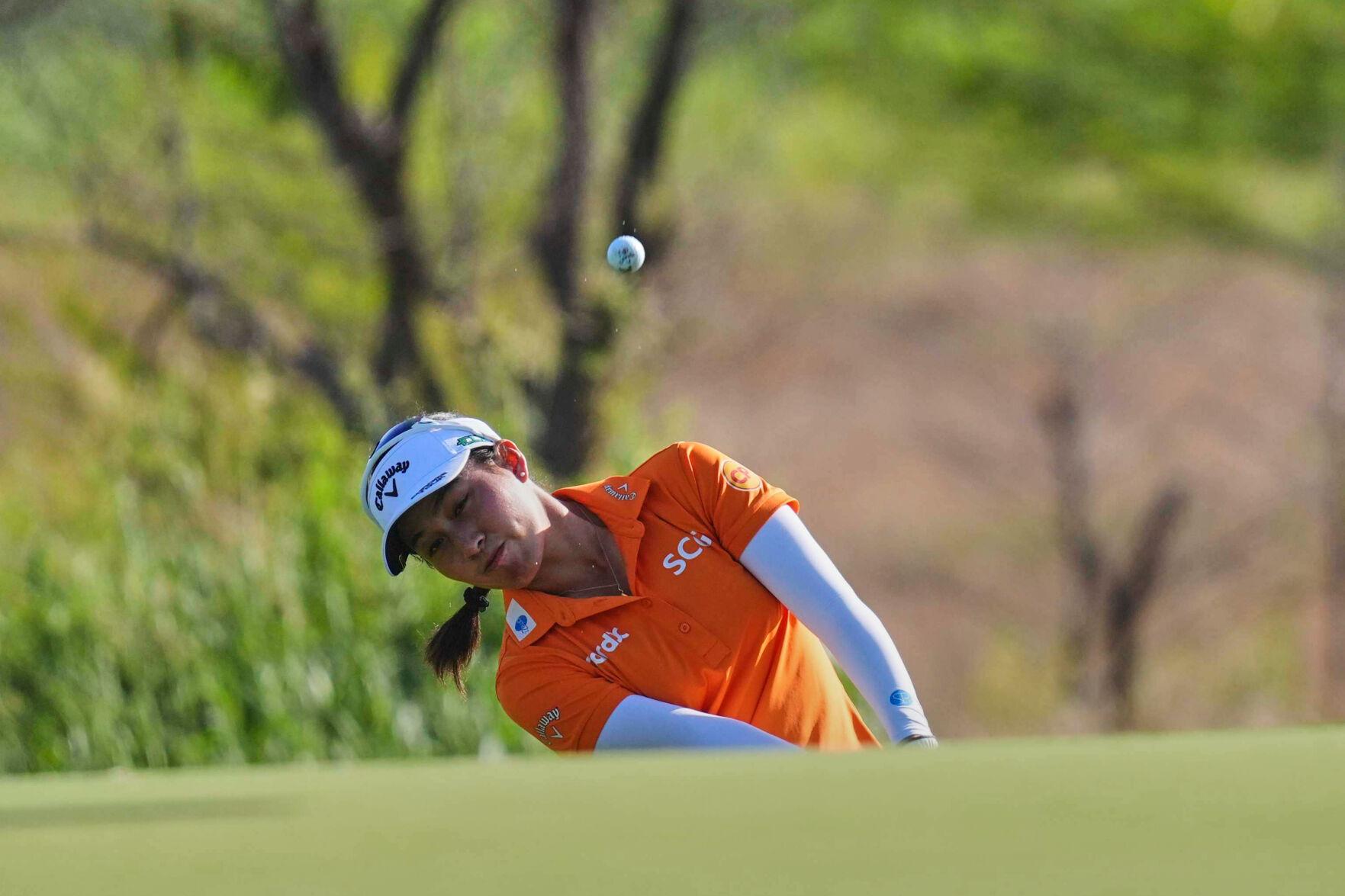 Jeeno Thitikul stays patient and goes on a birdie streak to take first-round lead at Women’s PGA