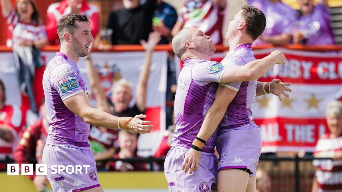 Wigan beat Huddersfield with late comeback