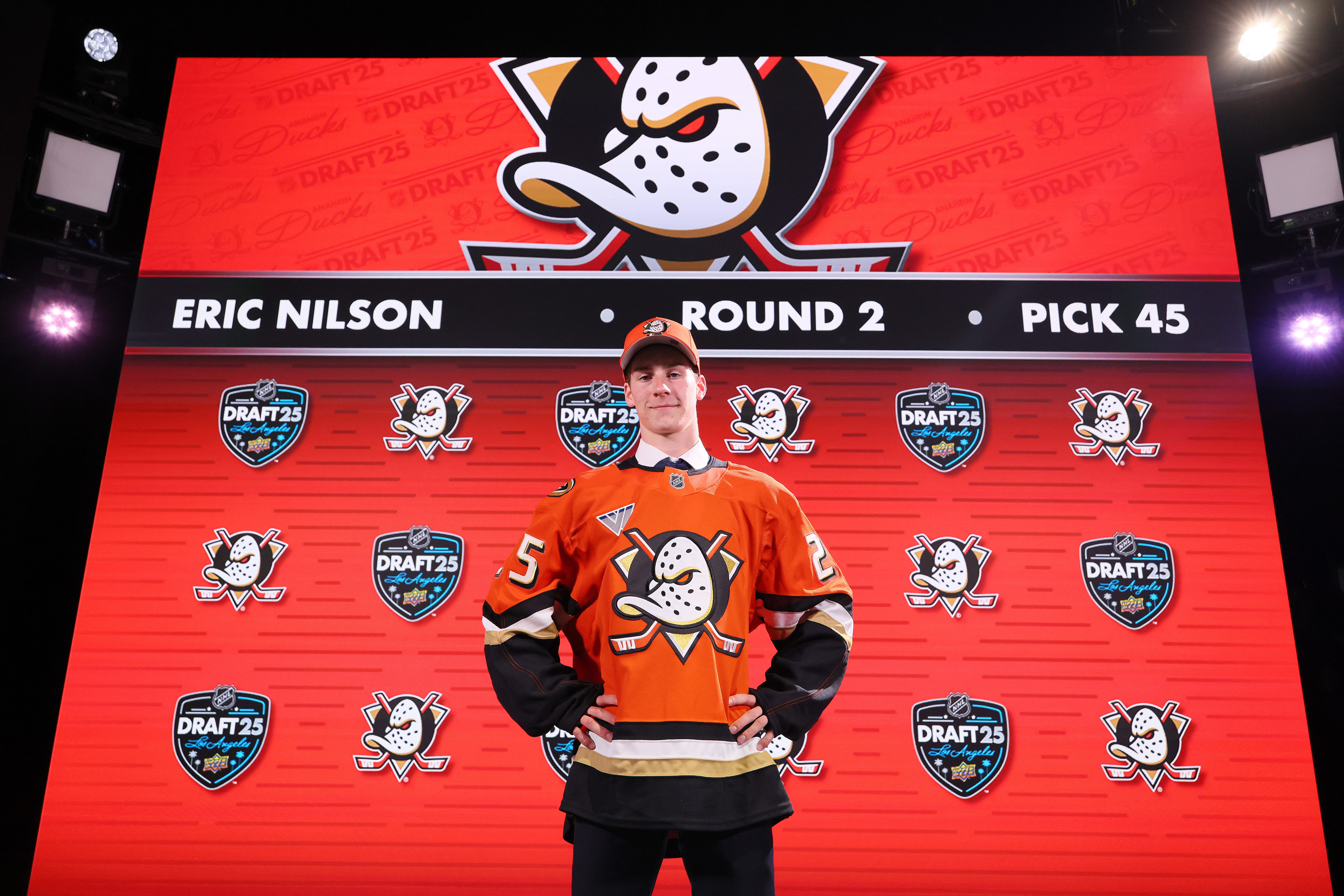  Michigan State hockey commit Eric Nilson picked by Anaheim Ducks in 2025 NHL Entry Draft