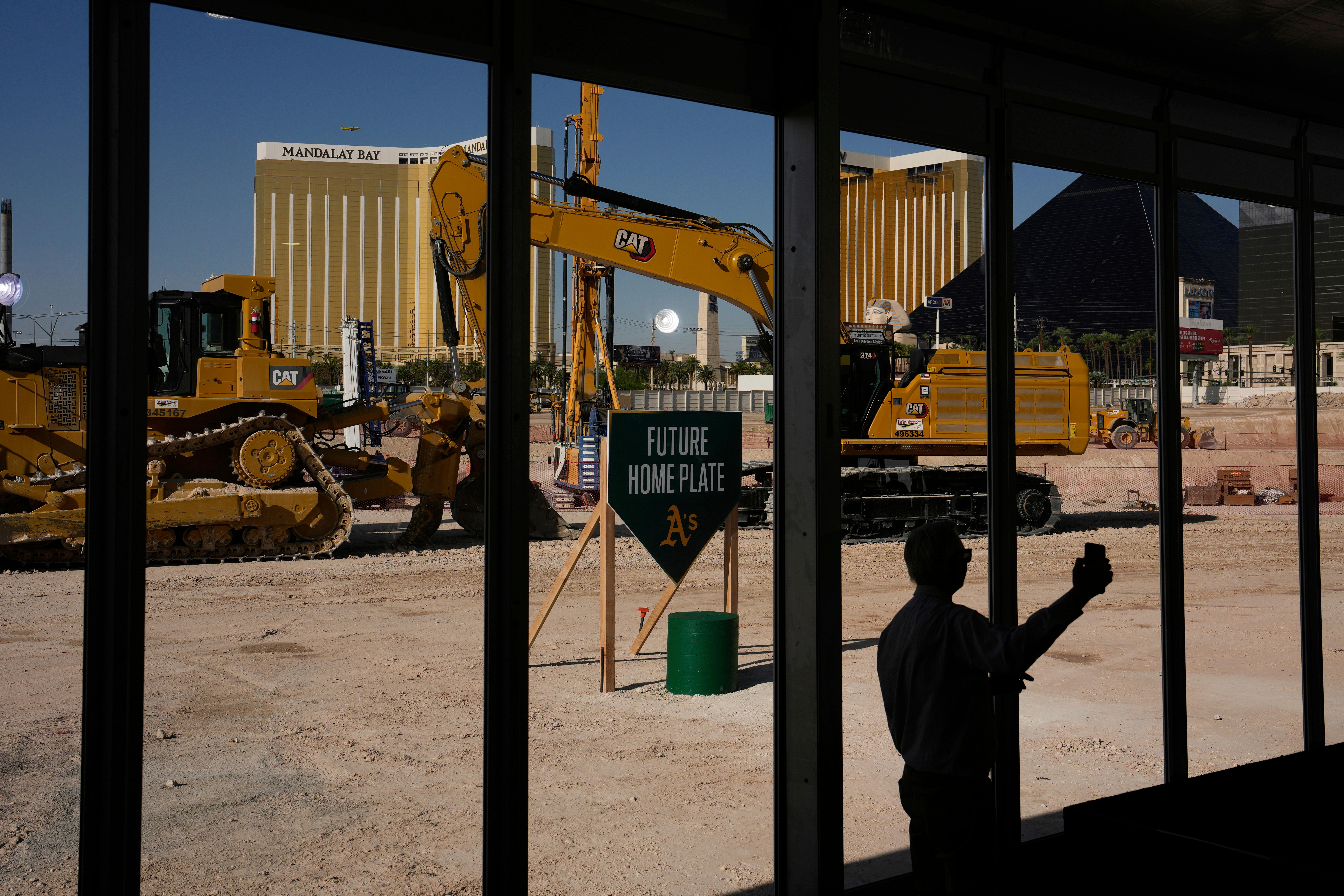 Athletics celebrate groundbreaking of $1.75 billion stadium project in Las Vegas