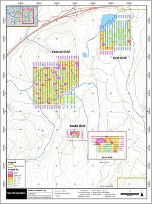 BARRANCO GOLD DEFINES HIGH-PRIORITY TARGETS THROUGH SOIL GEOCHEMISTRY ON KING PROPERTY