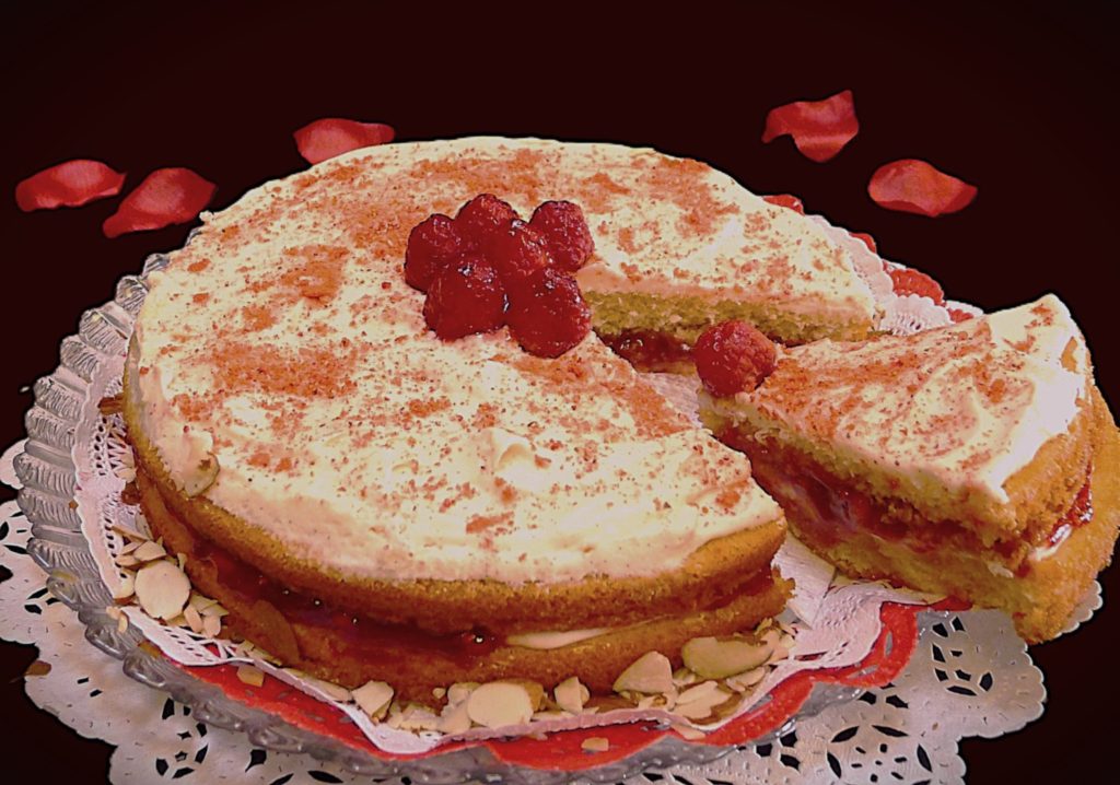  High Country Baking: Layered almond raspberry torte