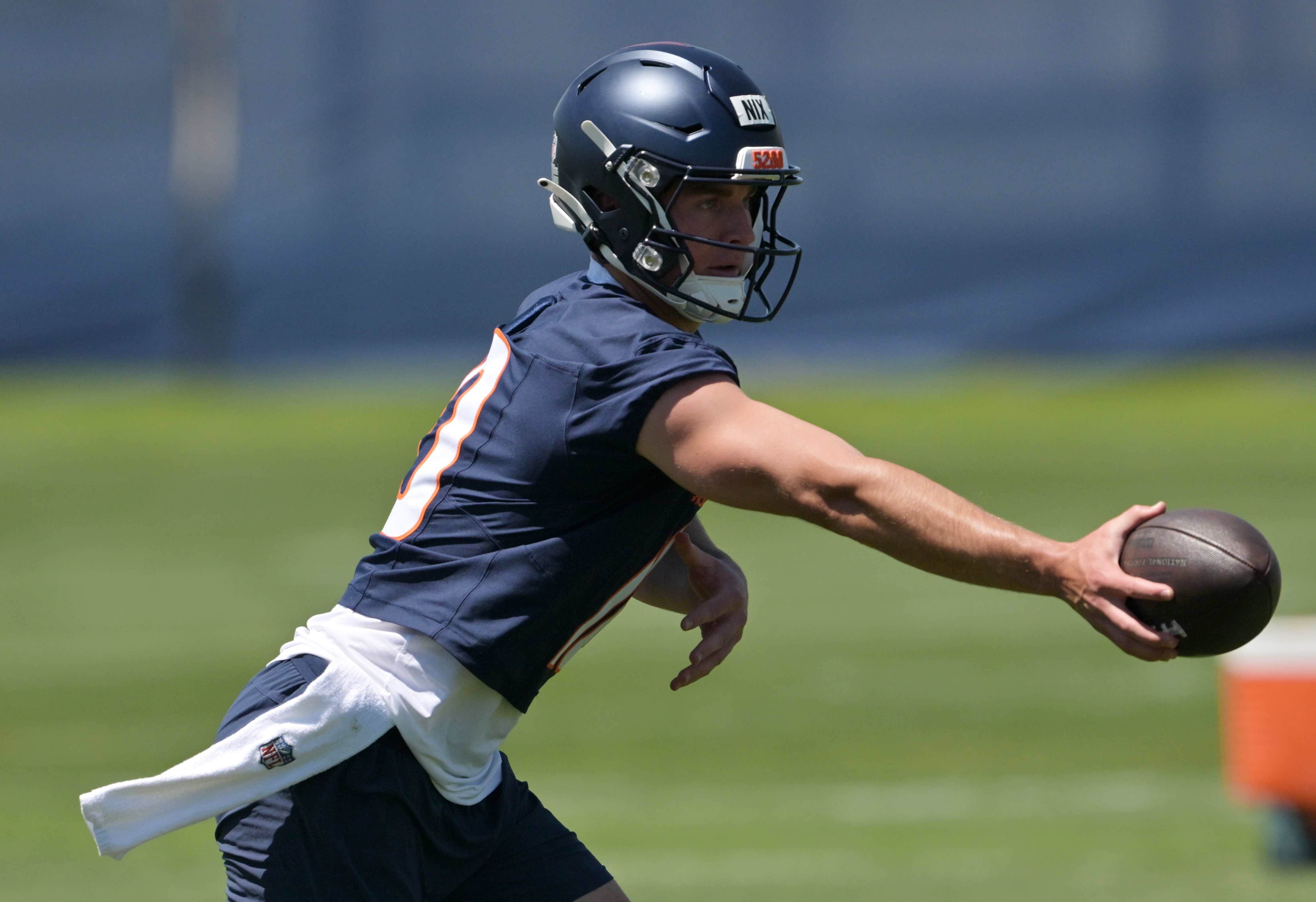 Broncos minicamp observations: On red zone-heavy day, Bo Nix mixes it up with defenders and Sean Payton warns against jumping to conclusions