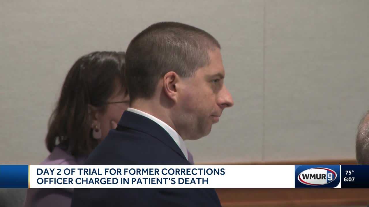 Corrections officer testifies in trial of former officer accused of killing patient